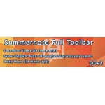 Summernote Editor Full Toolbar